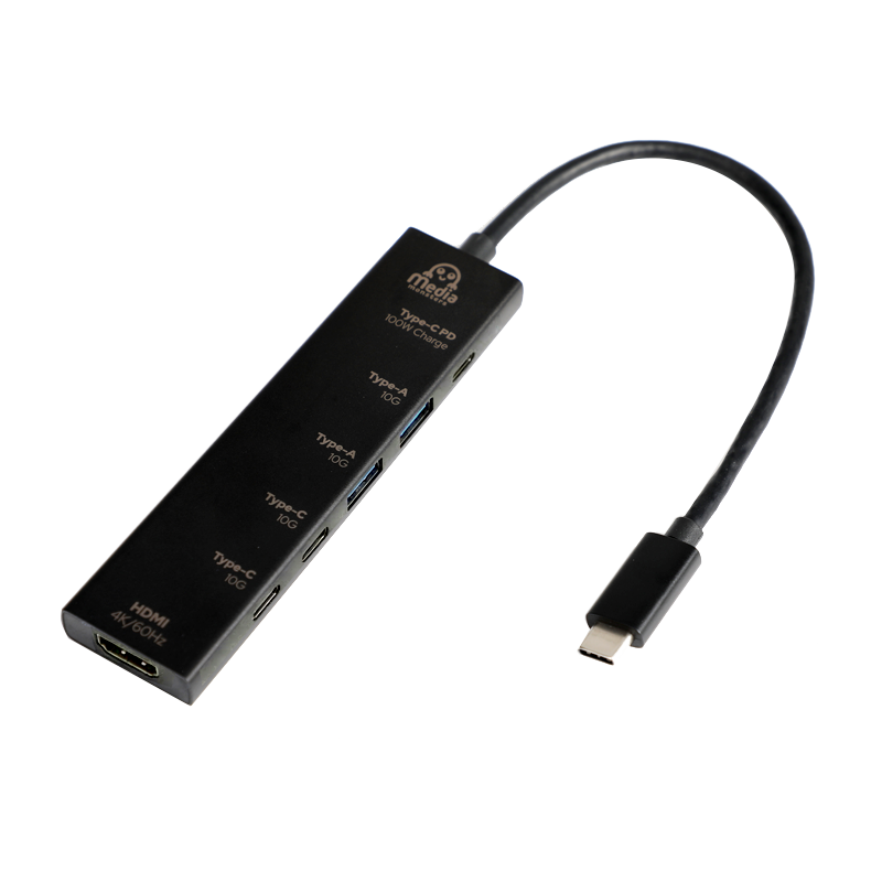 6 in 1 USB Type-C ハブ